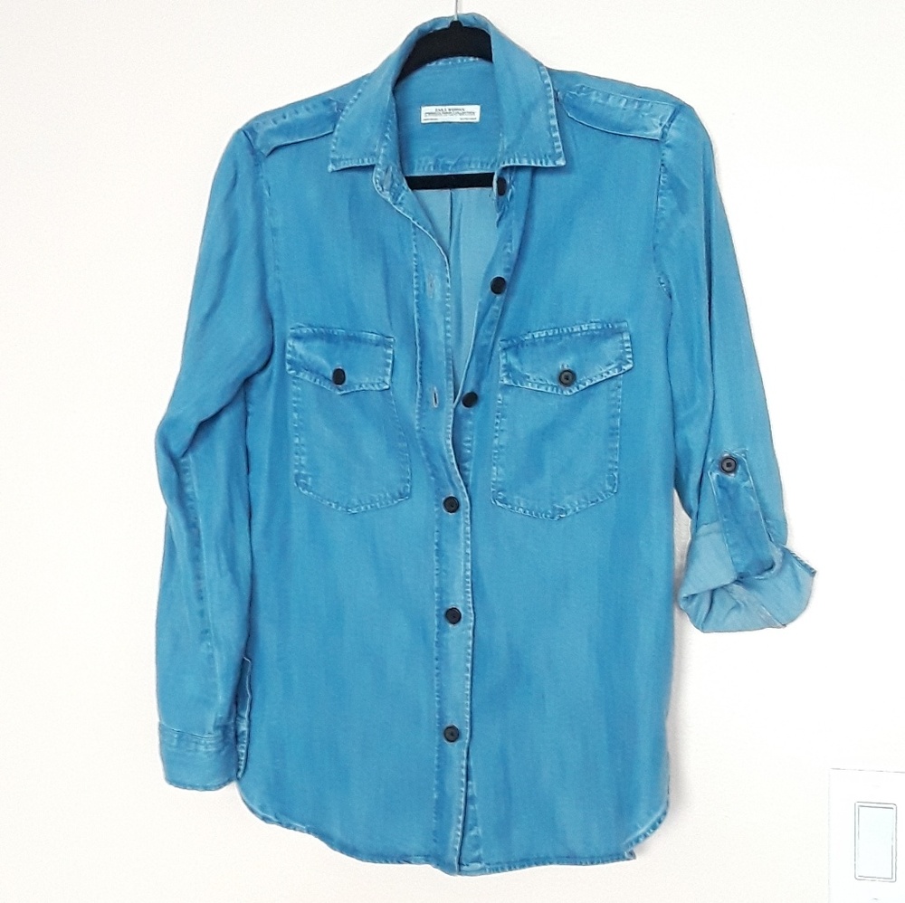 Zara Premium• chambray button down